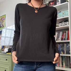 Vintage Chadwick's black long sleeve sweater